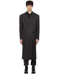 Junya Watanabe - Wool Stripe Coat - Lyst