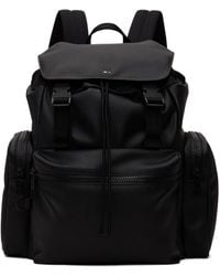 BOSS - Black Large Ray Backpack - Lyst