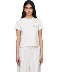 Anine Bing - Shelley 'I See You I Love You' T-Shirt - Lyst