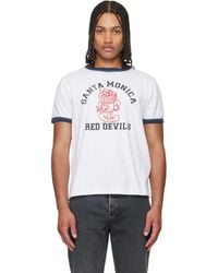 Cout de la Liberte - Weston Sm Devils' Crew Ringer T-Shirt - Lyst
