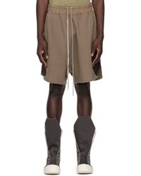 Rick Owens - Dust Loose-fit Shorts - Lyst