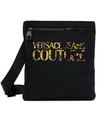 Versace - Black Logo Couture Bag - Lyst