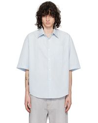 Ami Paris - Off- Stripe Shirt - Lyst