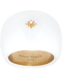 Maison Margiela - ホワイト シグネットリング - Lyst