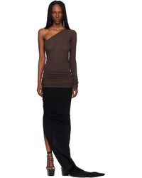 Rick Owens - Temple Ziggy Minidress - Lyst