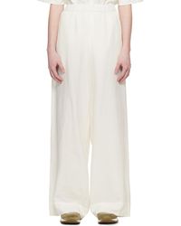 Casey Casey - Pantalon Paola Blanc Cassé - Lyst