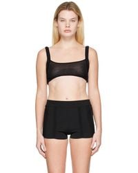 Jacquemus - Black Le Papier 'le Bandeau Ascosu' Bra - Lyst