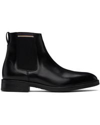 Paul Smith - Black Leather Lansing Chelsea Boots - Lyst