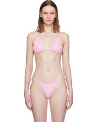 Jacquemus - 'The Triangle' Bikini Top - Lyst