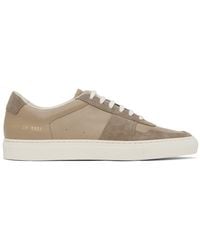 Common Projects - Taupe Bball Summer Sneakers - Lyst