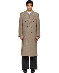 Tonywack - Textured Wool & Alpaca Double-Breasted Coat - Lyst