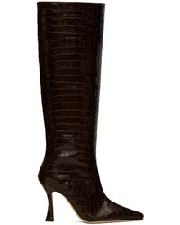 STAUD - Brown Cami Boots - Lyst