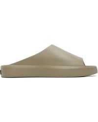 Fear Of God - Khaki Essentials Los Feliz Slides - Lyst