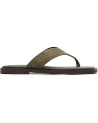 Rag & Bone - Khaki Gracie Thong Sandals - Lyst