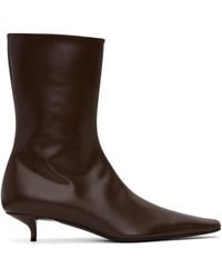 The Row - Brown Shrimpton Boots - Lyst