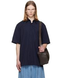 Dries Van Noten - Short Sleeve Cotton Shirt - Lyst