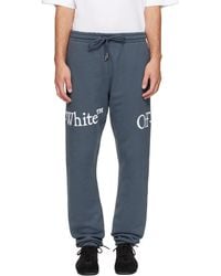 Off-White c/o Virgil Abloh - Bookish Scarf Cuffed Sweatpants - Lyst