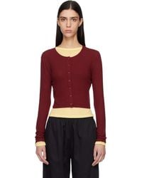 Leset - Lauren Crop Ii Cardigan - Lyst