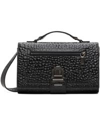 Emporio Armani - Small Pebbled Leather Bag - Lyst