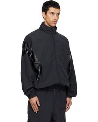 Vetements ' X Reebok' Reworked Track Jacket in Black for Men | Lyst