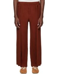 Homme Plissé Issey Miyake - Motion Blur Trousers - Lyst
