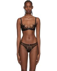 Agent Provocateur Synthetic Black Lorna Rainbow Briefs Womens Lingerie Agent Provocateur Lingerie 
