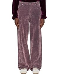 Dries Van Noten - パープル ルーズフィット ジーンズ - Lyst