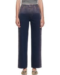Eckhaus Latta - Wide Leg Jeans - Lyst