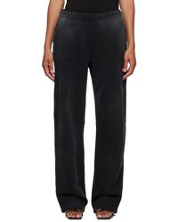 T By Alexander Wang - High-waisted Sweatpants - Lyst