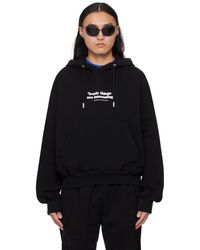 Off-White c/o Virgil Abloh - Black Ironic Quote Hoodie - Lyst