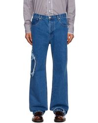Edward Cuming - Circle Window Jeans - Lyst