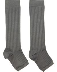 Swedish Stockings - Ssense Exclusive Long Sandal Socks - Lyst