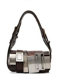 HODAKOVA - Buckle Baguette Bag - Lyst