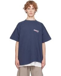Balenciaga - Political Campaign Double T-Shirt - Lyst