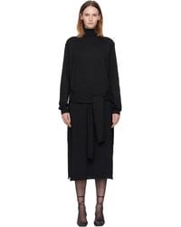 Lemaire - Trompe L'Oeil Midi Dress - Lyst