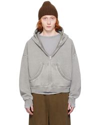 Entire studios - グレー Eternal Zip ジップフーディ - Lyst