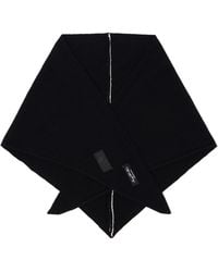 MM6 by Maison Margiela - Wool-Blend Scarf - Lyst