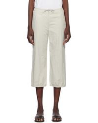 Still Here - Taupe Waiters Trousers - Lyst