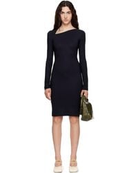MM6 by Maison Margiela - Jersey Midi Dress - Lyst