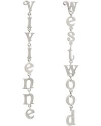 Vivienne Westwood - Silver Raimunda Earrings - Lyst