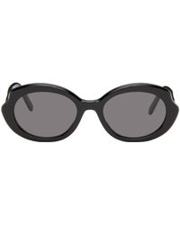 Loewe - ミニ オーバル スリムサングラス - Lyst