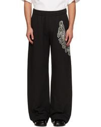 we11done - Cross Chain Sweatpants - Lyst