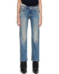 R13 - Joan Cropped Flare Jeans - Lyst