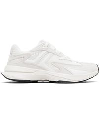 Lanvin - Baskets Jla Blanc Et Gris En Filet - Lyst