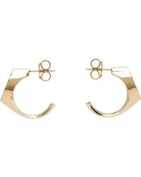 Maison Margiela - Logo Reference Signet Earrings - Lyst