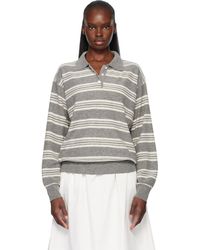 NOTHING WRITTEN - Kevin Stripe Pullover Polo - Lyst
