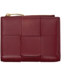 Bottega Veneta - Small Cassette Bi-fold Zip Wallet - Lyst