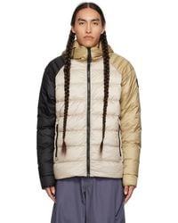 Canada Goose - Beige Legacy Reversible Down Jacket - Lyst