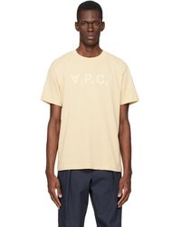 A.P.C. - Standard Grand 'Vpc' T-Shirt - Lyst