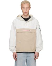 Aape By A Bathing Ape - Off- & 'Aape' Main Reversible Jacket - Lyst